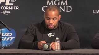 UFC 182 Video An Emotional Daniel Cormier Breaks Down His Loss to Jon Jones [upl. by Harod237]