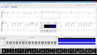 Tuxguitar Transposing to a beats octaveTutorial [upl. by Anawat]