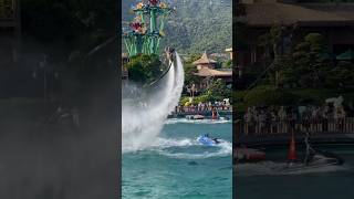 Day Show 🔥 flyboard show china backflip adrenaline extrime sport watersportsjetski [upl. by Errised]