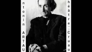 Antonin Artaud  quotJai appris hierquot enregistrement [upl. by Elohcim463]