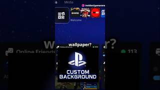 How to Get Custom Background on PS5  Change PS5 Wallpaper [upl. by Zelikow]