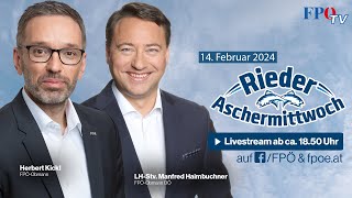 Rieder Aschermittwoch 2024 mit Herbert Kickl amp Manfred Haimbuchner [upl. by Adieno]