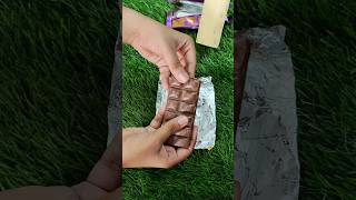 Dairy milk silk ganache 🍫 shortsyoutube chocolate dairymilksilk chocolatebrand shortsfeed [upl. by Lebna]