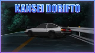 INITIAL D  KANSEI DORIFTO INERTIA DRIFT SCENE [upl. by Adamina79]