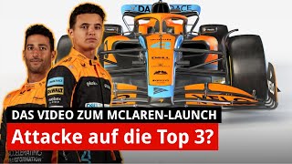 McLarenF1Launch 2022 Gleich drei Autos auf einmal  Präsentation MCL36 [upl. by Eelhsa]