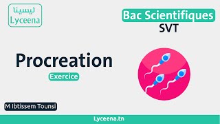 Correction dexercice  Procréation l Bac Scientifiques [upl. by Grace396]