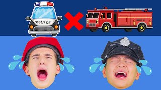 Where Is Babys Siren Song 🚒 🚓 🚑 Baby dont cry  Kids Funny Songs [upl. by Atalante]