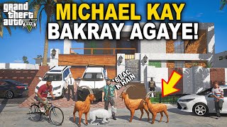 Michael Kay Bakray Agaye  Franklin or jimmy Ne Soda Karwa Diya  GTA 5 [upl. by Bully]