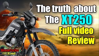 Yamaha XT250 Brutally Honest Review Is this the right Dual sport Motorcycle for you [upl. by Leahcimrej]