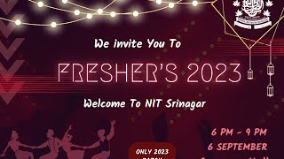 NIT SRINAGAR FRESHERS PARTY 2023✨🎉🥳 [upl. by Stanley409]