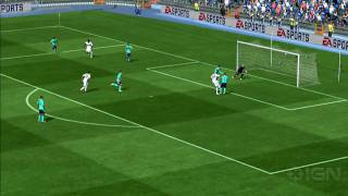 UEFA Semi Finals Real Madrid vs Barcelona  FIFA 11 Sim [upl. by Akiehsal]