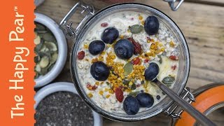 How to make Bircher Muesli  SUPERFOOD Healthy Breakfast Recipe [upl. by Amyaj]