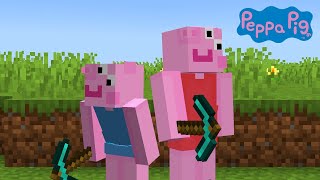 If Peppa Pig Was In Minecraft [upl. by Llerdna208]