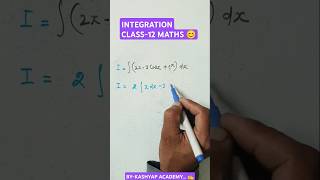 INTEGRATION CLASS12 MATHS  CLASS12MATHS INTEGRATION  CALULUS12 MATHS kashyapacademy integration [upl. by Jansson522]