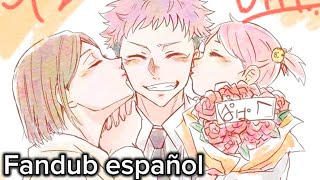 Itadori y nobara y su familia perfecta 🤩❤️cómic dub español [upl. by Wohlert]