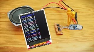 18quot ST7735 Display and DIY MP3player  Modules from ICStationcom [upl. by Alded804]