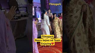 Neeru Bajwa nd Team enjoying at Trailer Launch Of Buhe Bariyan [upl. by Monafo]