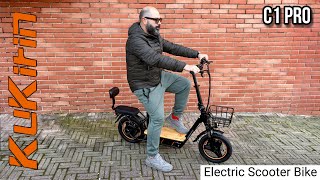 Kukirin C1 Pro  The Best Foldable Electric Scooter 500W Motor 45kmH Max Speed [upl. by Hsac]