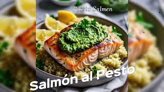 Salmón al Pesto  Recetas Keto Deliciosas  Reto 30 días [upl. by Aiz]