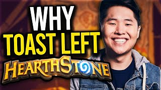 Why Disguised Toast Stopped Playing Hearthstone [upl. by Sheepshanks]