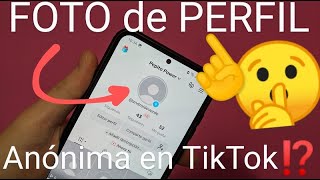 📱👉👤 Como QUITAR FOTO de PERFIL en TIKTOK 2024 [upl. by Ileana]