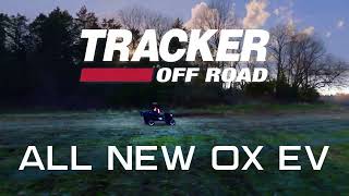 Introducing the TRACKER OFF ROAD OX EV SXS  High Voltage Performance [upl. by Belshin870]