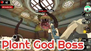 The Walking Zombie 2 Plant God Boss Android Gameplay [upl. by Idihc967]