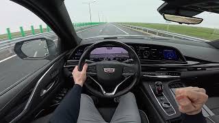 New Cadillac Escalade 2024 Test Drive POV [upl. by Natica]