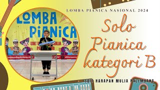 Lomba Pianica Nasional 2024  Solo Pianica Kategori B  SDIT Harapan Mulia Palembang  SUMSEL [upl. by Malone]