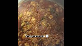 Easy and tasty prawns rice 🍚Kerala style foodfoodreels food reels [upl. by Krm622]