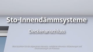 Innendämmung  Deckenanschluss [upl. by Nickelsen924]