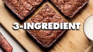 3 Ingredient Brownies [upl. by Leyla]