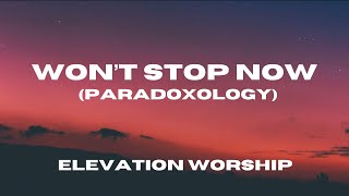 Wont Stop Now Paradoxology  Elevation Worship  Lyric Video [upl. by Nered409]