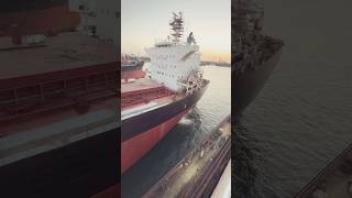 Testing Foam Monitors amp 7 hatch bulk carrier Looks awesome shorts sailingship merchantships [upl. by Bunny]