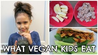 WHAT A VEGAN KID EATS IN A DAY  ELSIE 8YRS OLD [upl. by Chic]