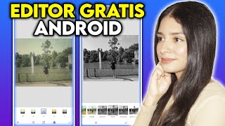 Editor de FOTOS GRATUITO para ANDROID TUTORIAL 2024 [upl. by Gusti]