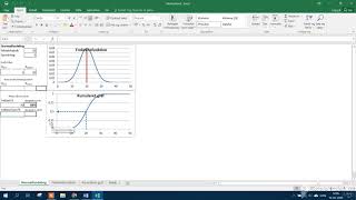 Fordelingsfunktion normalfordeling [upl. by Ayiram]