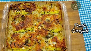 Pasta Lasagna Recipe  Babbi food kala [upl. by Llennyl]