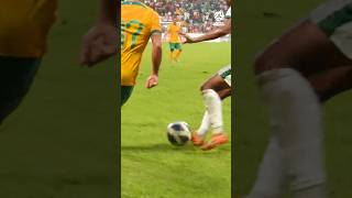 A beautiful nutmeg from Daniel Arzani 🥜🥶 socceroos skills football [upl. by Subocaj]