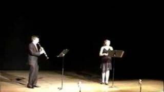 Three Vocalises for clarinet and soprano [upl. by Oralia]