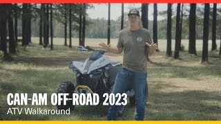 2023 Renegade and Outlander CanAm OffRoad Walkaround [upl. by Aramas897]