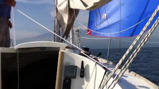 Gennaker beneteau first 217s [upl. by Ever941]