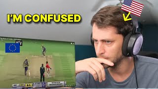 American reacts to How to Play Cricket [upl. by Lindholm582]