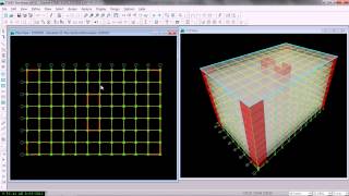 1 18 ETABS Rigid Offset Column amp Beam [upl. by Zetrom]