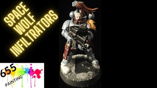 how to paint primaris infiltrators [upl. by Enelyad59]