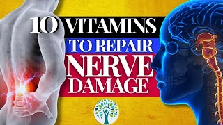 10 VITAMINS to Repair NERVE Damage vitamins nervoussystem health [upl. by Jobina981]