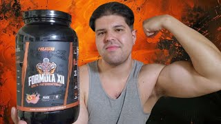 I FEEL STRONG Huge Supplements Formula XII Intraworkout Review [upl. by Aglo]