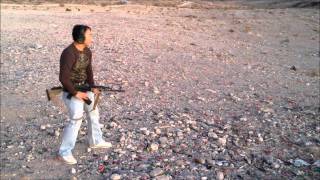 ARSENAL AK47 SA M7 BUMP FIRING [upl. by Otrebogad]