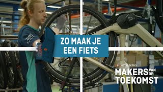 Hoe Wordt Een Fiets Gemaakt Een Unieke Kijk bij Accell  Maken Ze Dat Zo [upl. by Gant]