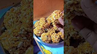 How to make murmure ladoo 🤤youtube shorts [upl. by Adnorat]